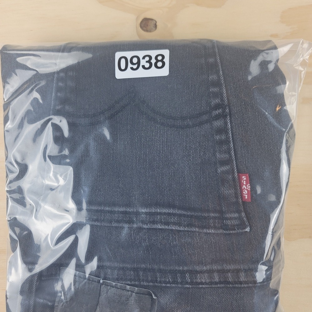 Levis 531 Jeans Mens 32x28 Black Athletic Slim Fit Stretch Denim Preppy - Picture 8 of 8